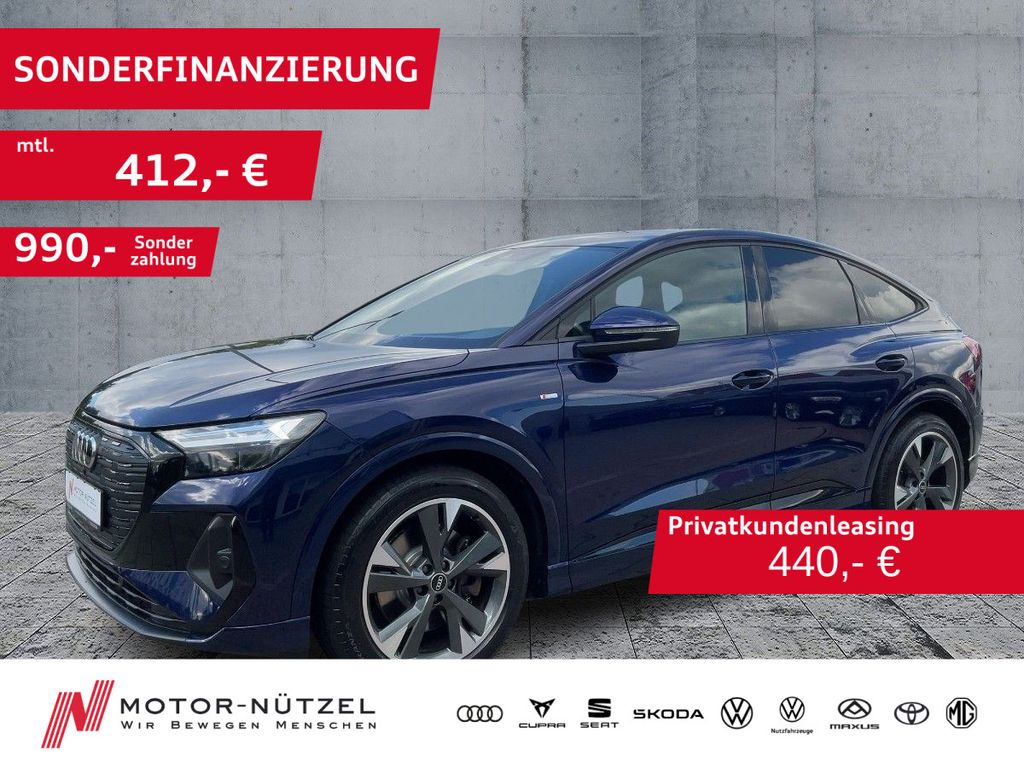 Q4 Sportback e-tron 50 QU S-LINE LED+NAV+RFK+ACC