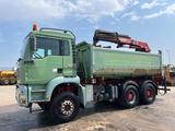 MAN TGA 26.480 tipper + HMF crane - MAN Tga 26 480