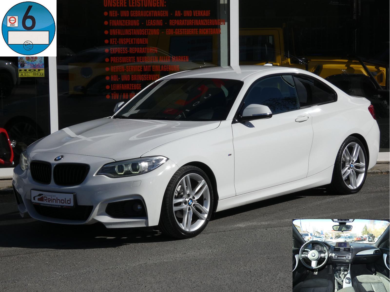 BMW 218d Coupe M-Sport Xenon Navi HiFi PDC SHZ *TOP*