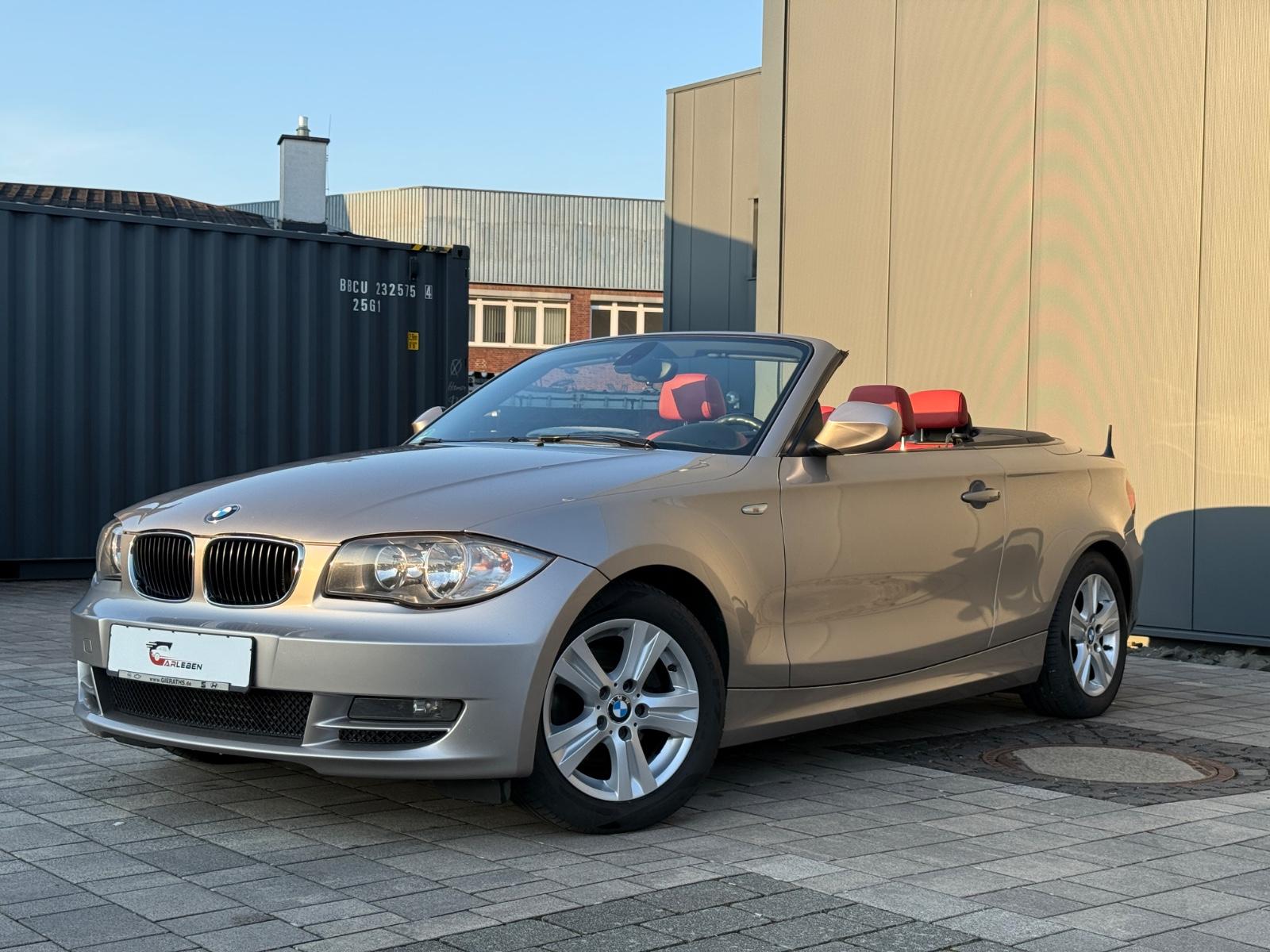 BMW 120d Cabrio | Leder | 2. Hand | AHK | SHZ | 8-Fa
