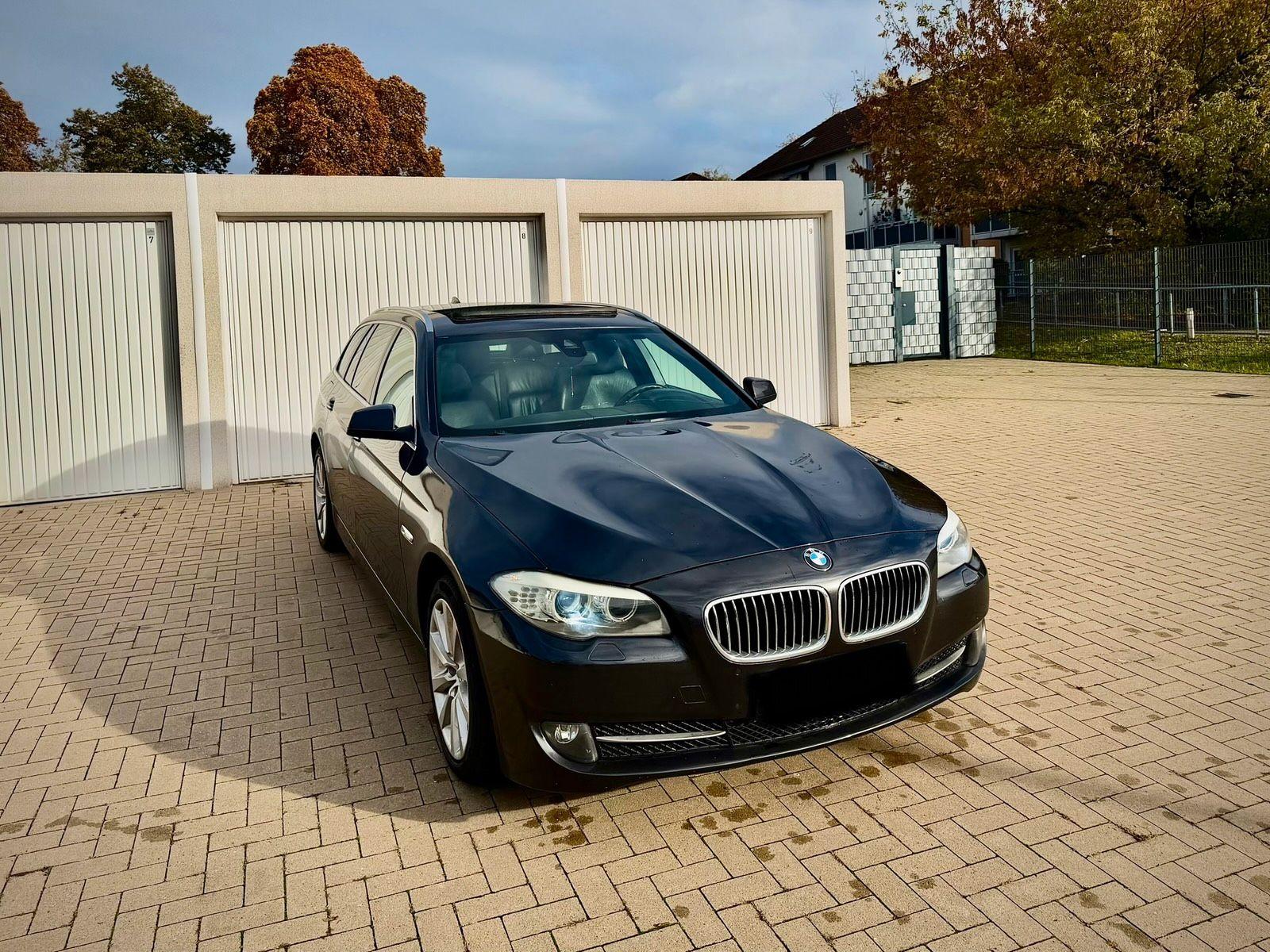 BMW 530 2012 — rear view