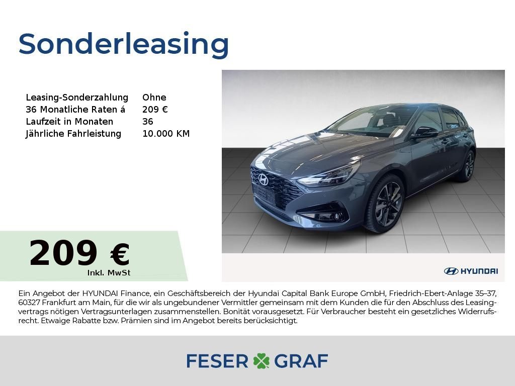 Hyundai i30 ADVANTAGE DCT NAVI LED SHZ LHZ CARPLAY KLIMA