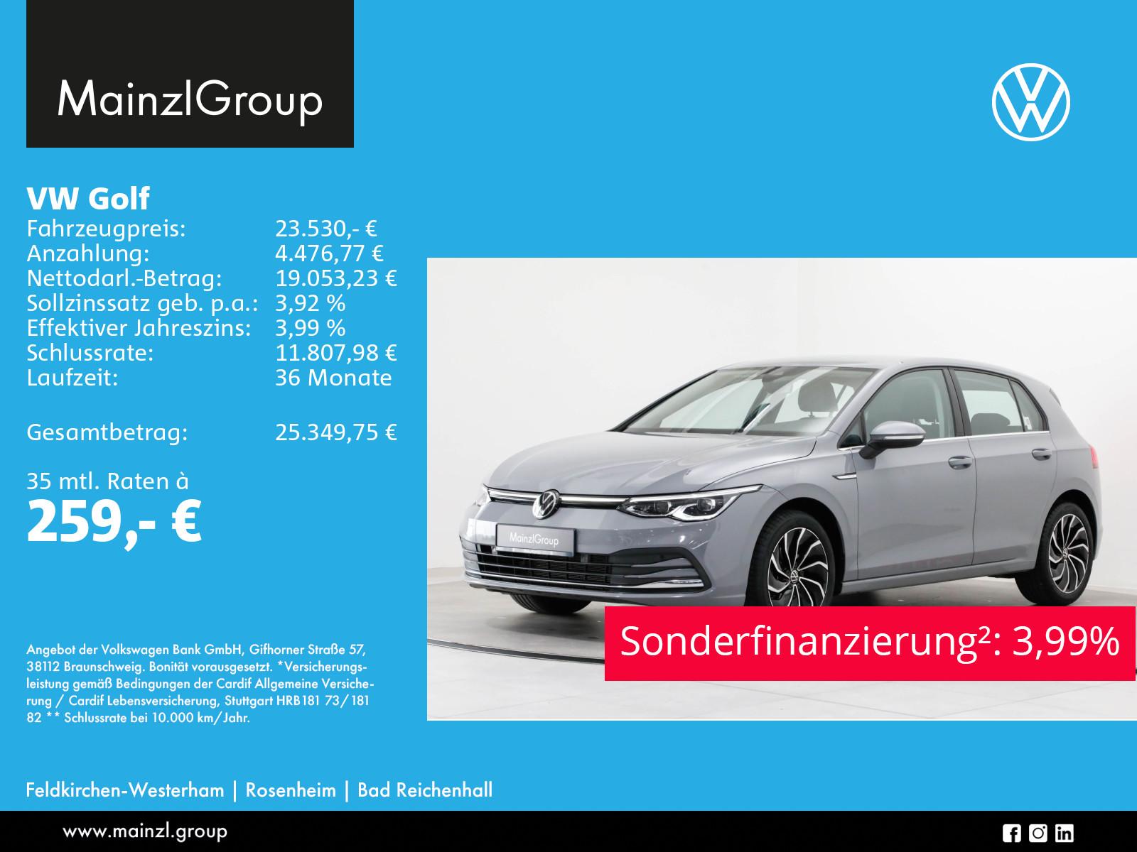 Volkswagen Golf 1.5 eTSI DSG Style Navi Matrix ACC Virtual