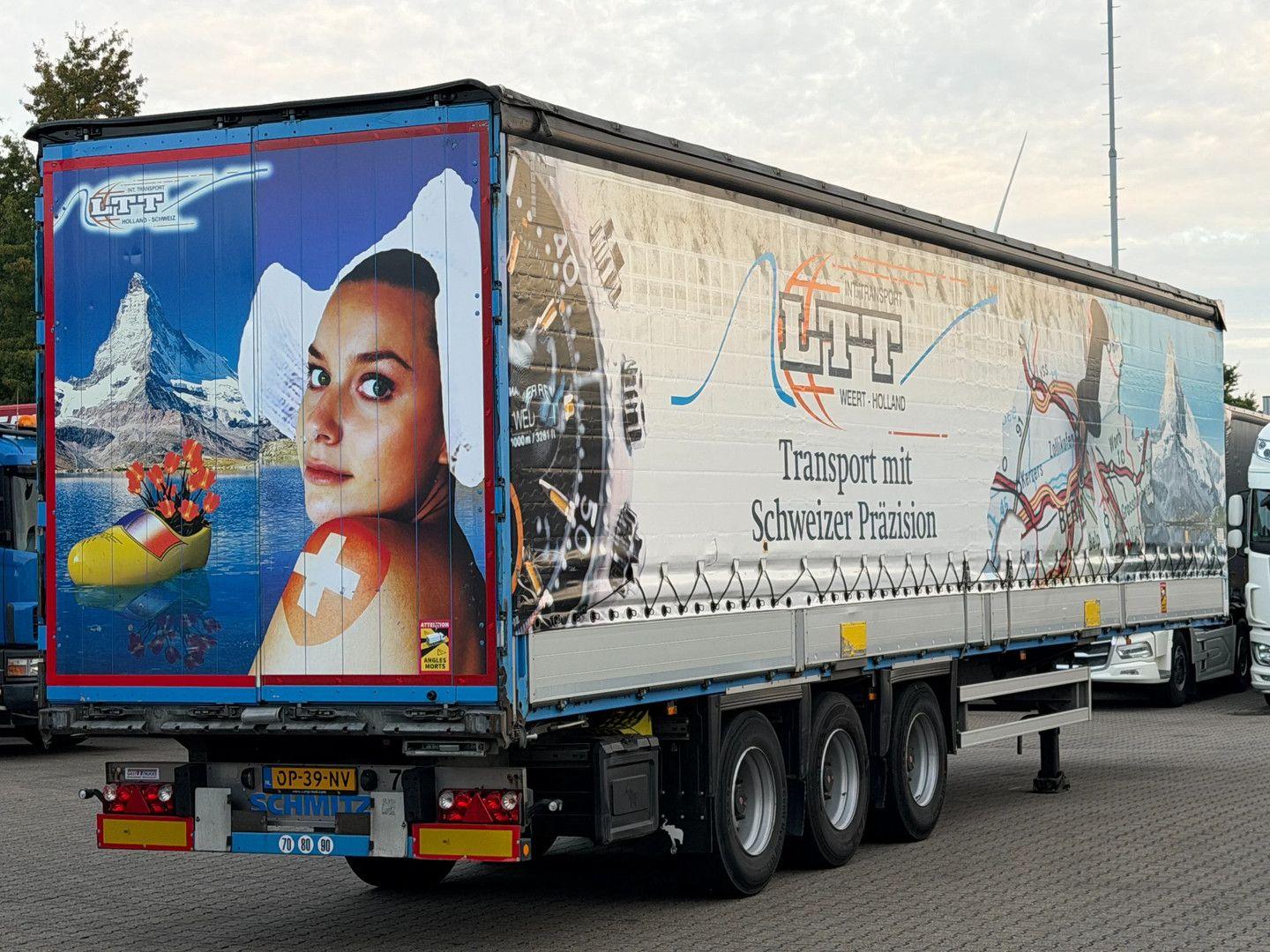 Schmitz Cargobull N/A Schuifzeil met Borden / SAF-Axle / Huckepack