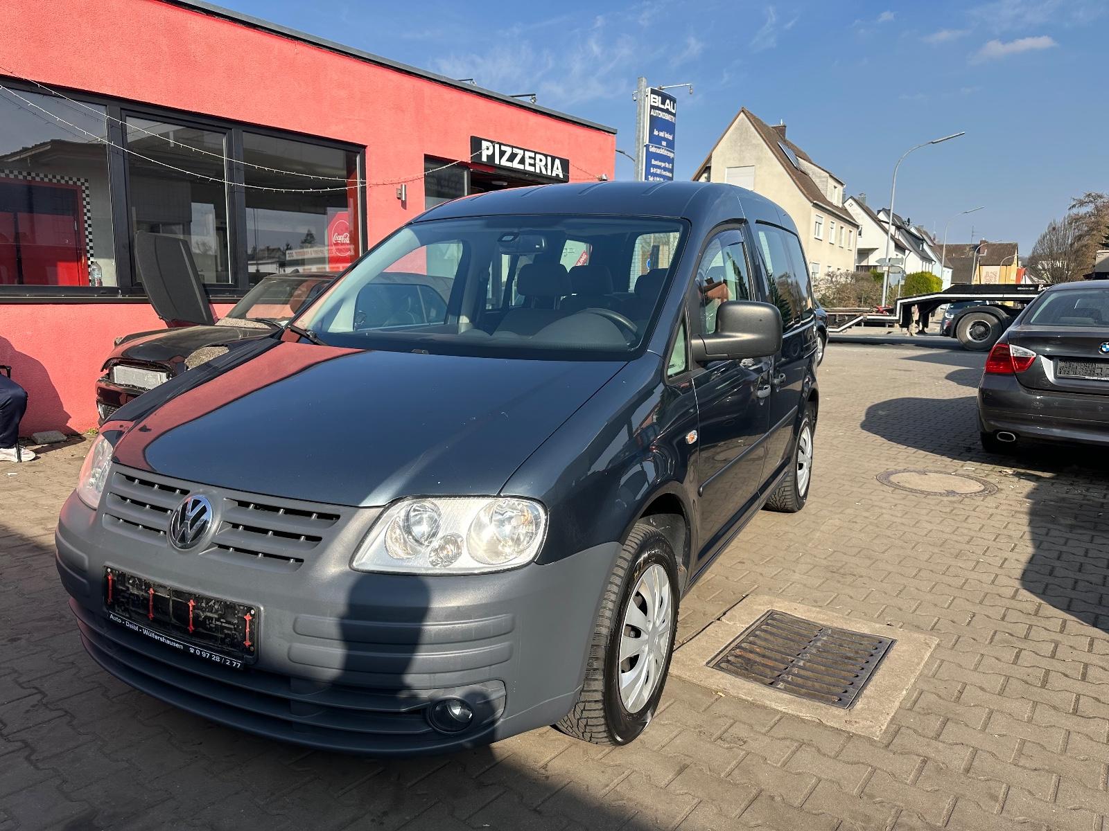 Volkswagen Caddy/Schiebtür/8Fach/TÜV07.27