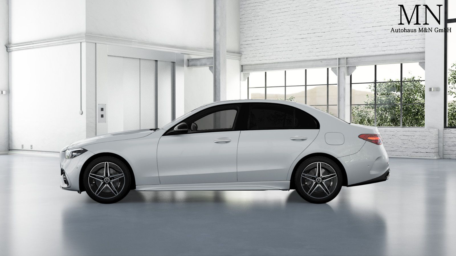 Mercedes-Benz C 300 e AMG Glasdach Kamera Designo foto 9