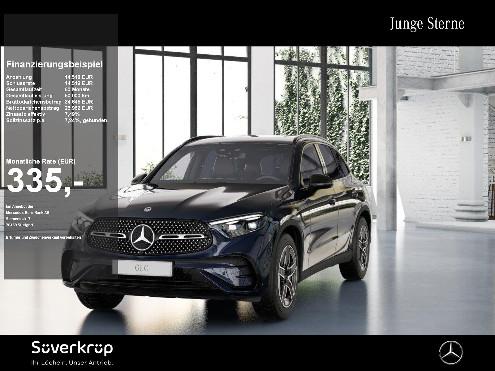 Mercedes-Benz GLC 200 4M AMG NIGHT AHK DISTR KAMERA SPUR PDC