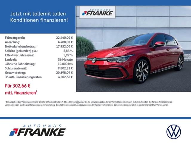 Volkswagen Golf VIII 1.5 TSI, R-Line, 18 Zoll, Panodach