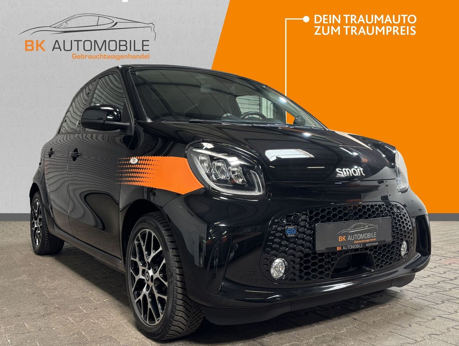 Fahrzeugabbildung Smart forFour electric drive/EQ 22kw#LED#Faltdach#Kam