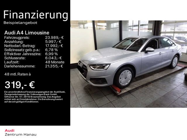 Audi A4 Limousine 30 TDI S tronic *NAVI*LED*AHK*ALU*