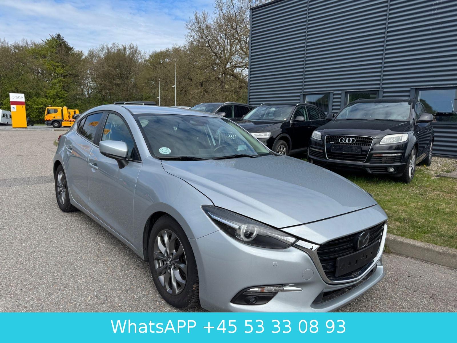Mazda 3 AUT.|2,2 d|ACC.|Head-up.|Bose.|Lether.|#2891