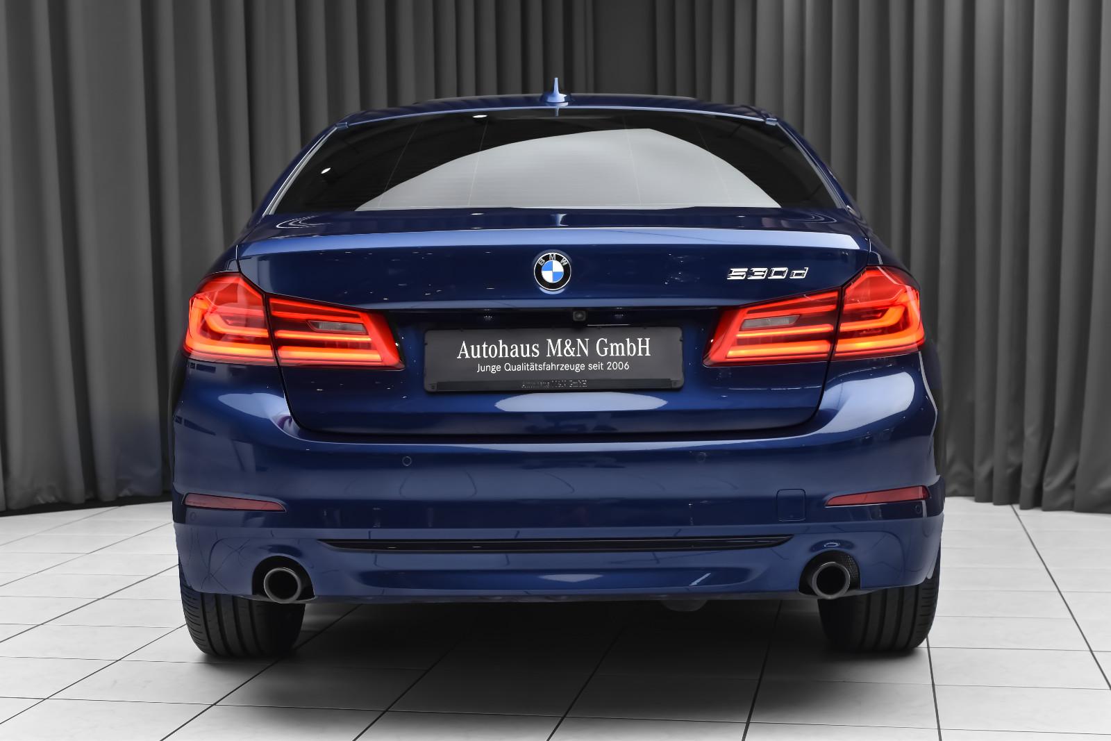 BMW 530D 3.0 265ch SPORT LINE - HUD - CUIR - TOIT PANORAMIQUE - CHAUFFAGE AUXILIAIRE