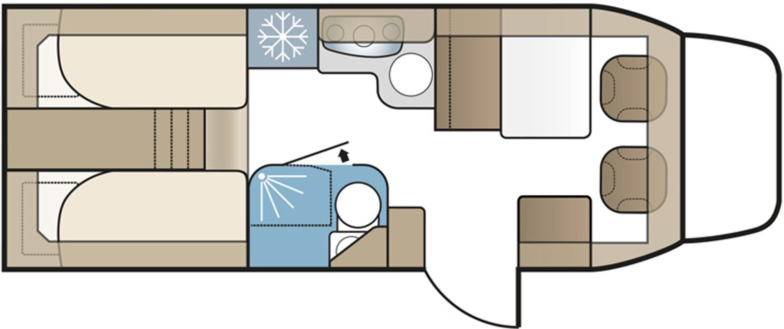 Fahrzeugabbildung Kabe Travel Master Novum 750 LGB Heavy TOP Ausstattun