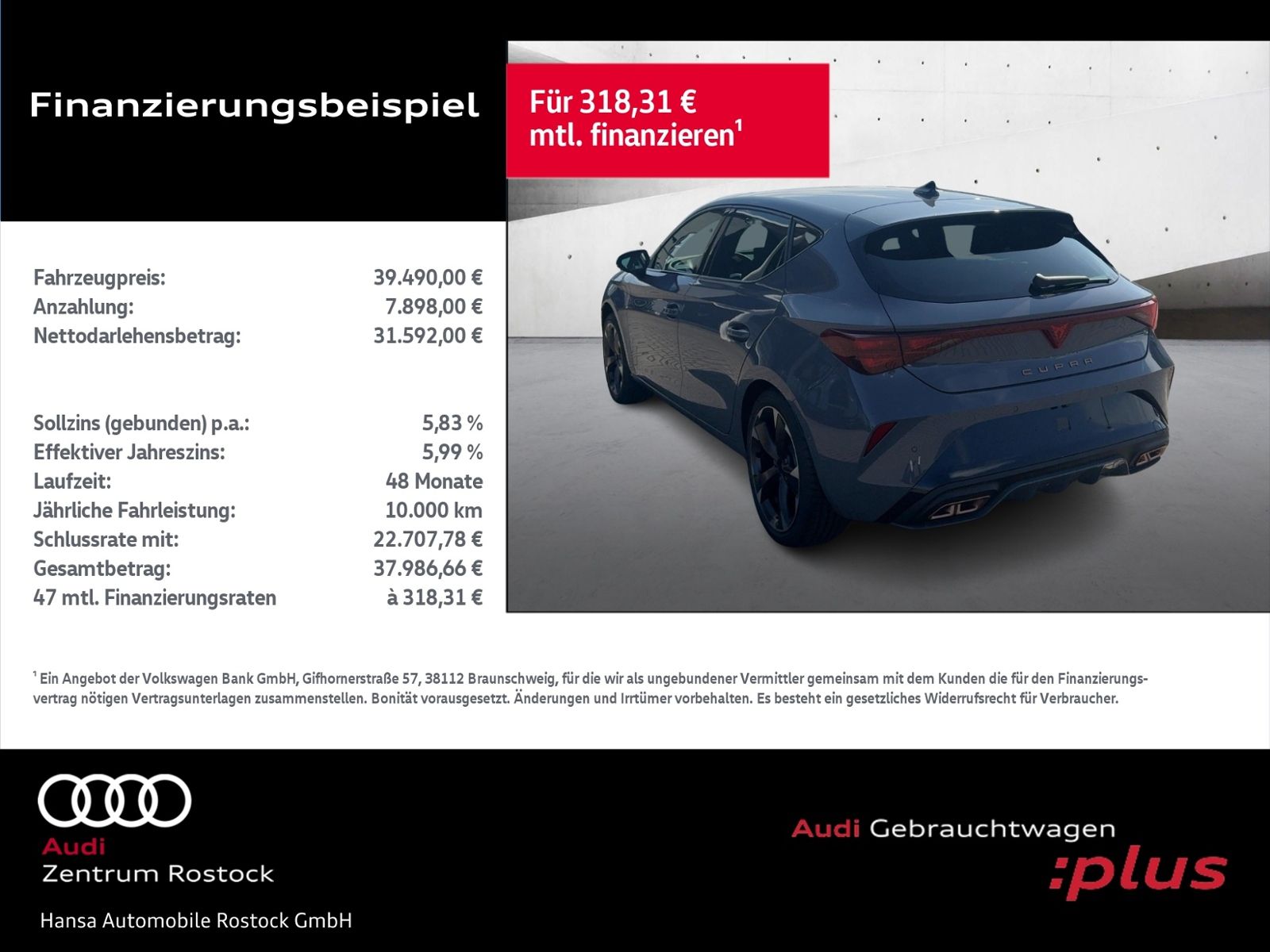 Cupra Leon 1.5 e-Hybrid 204PS NAVI+SHZ+SENNH+AMBI+ACC+ imagem 3