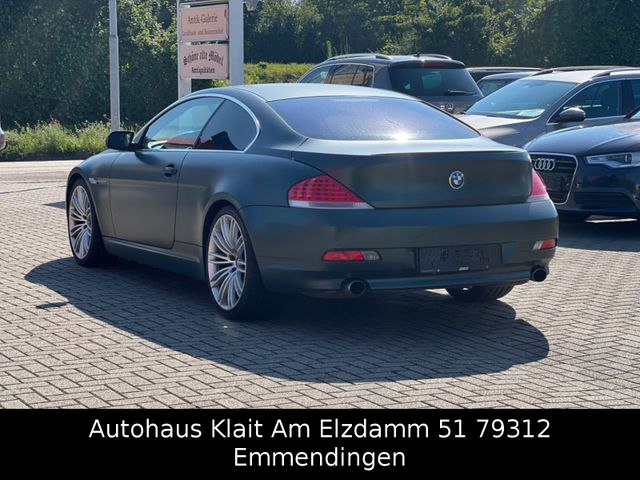 Fahrzeugabbildung BMW 645 CI Automatik Smaragdgrün Metallic Matt folie