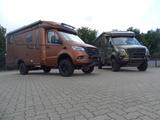 HYMER / ERIBA / HYMERCAR ML-T 580 4x4/Folierung/Offroad/Autark/Dieselheiz - Ml Wohnwagen