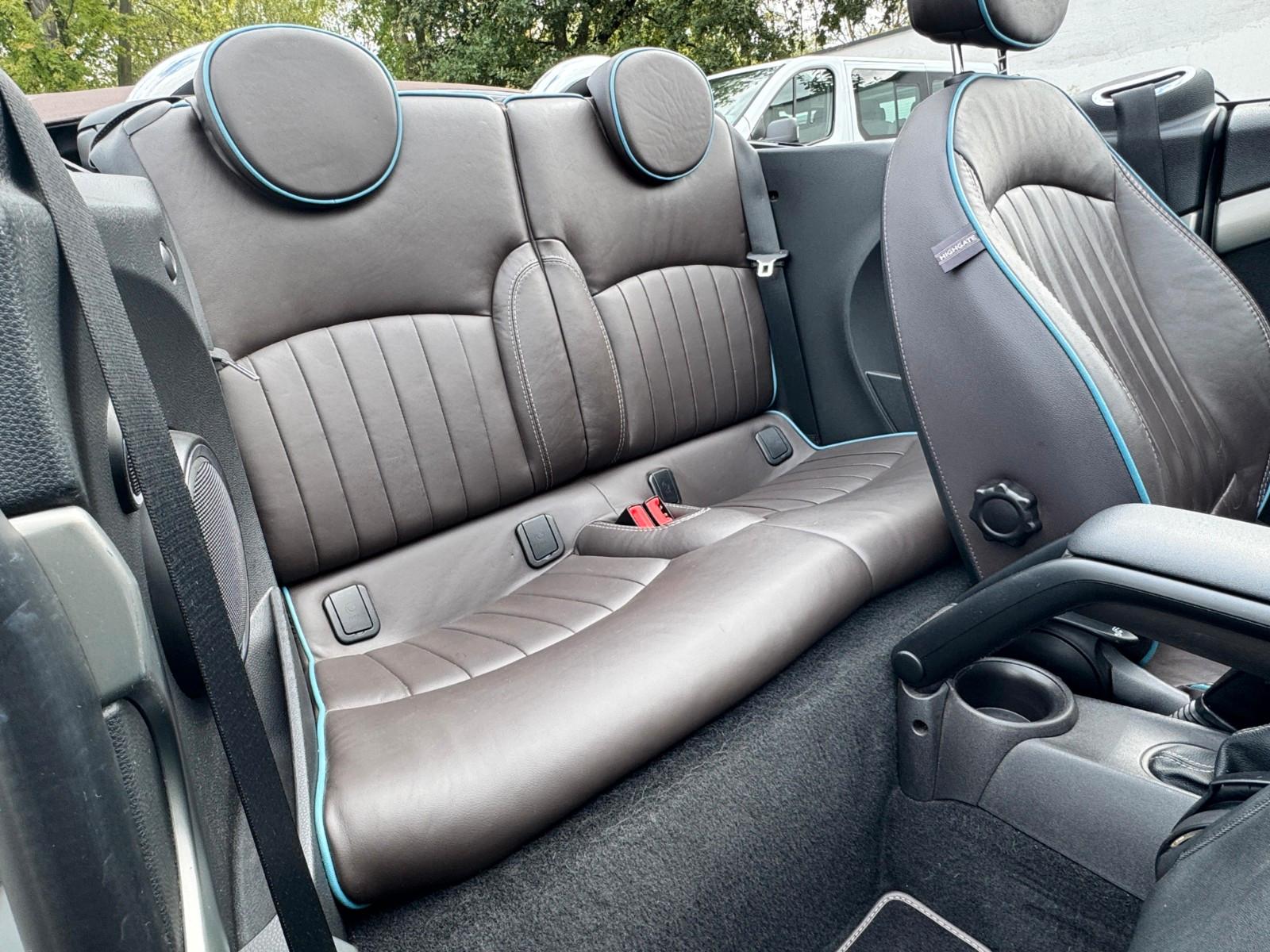 MINI Cooper S Cabrio Highgate Navi*Leder*H/K*PDC*