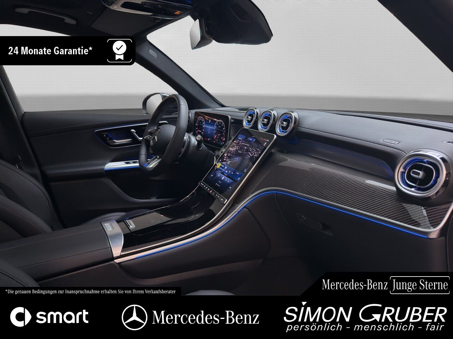 Fahrzeugabbildung Mercedes-Benz GLC 43 4M Night Carbon Nappa Pano Premium+ AHK