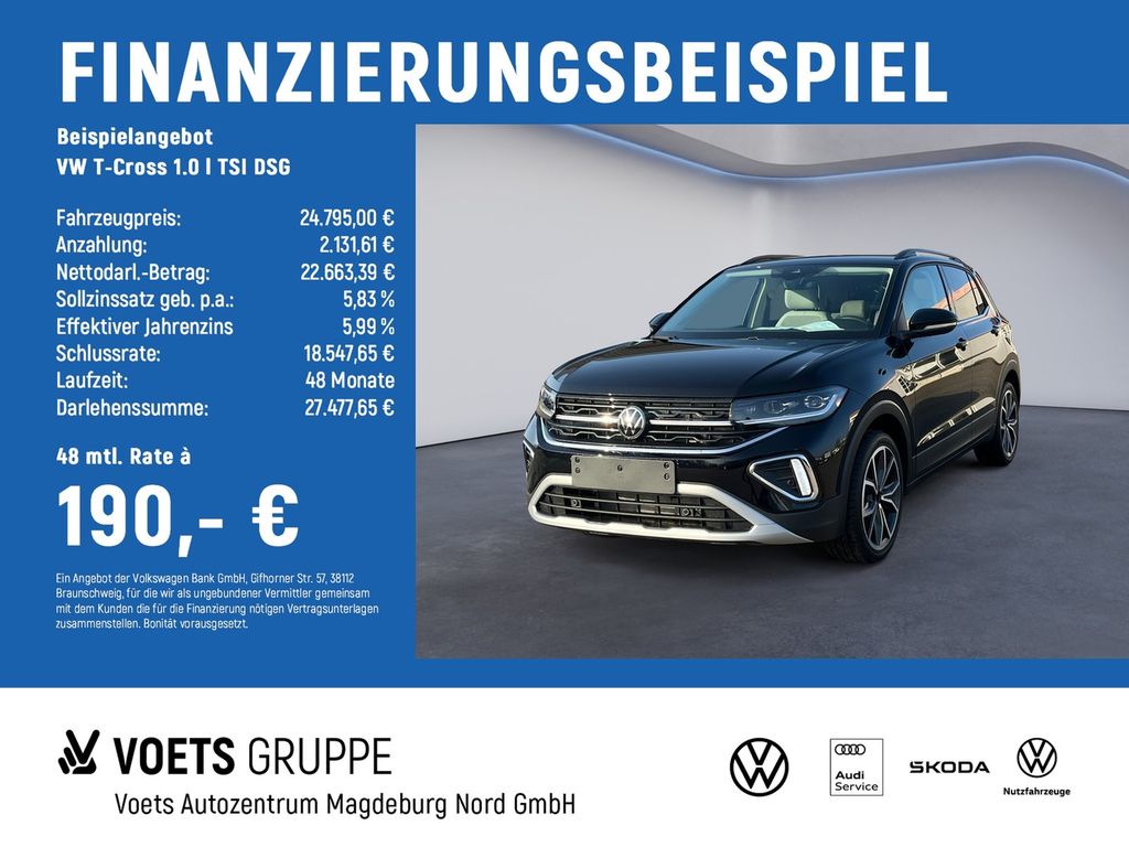 T-Cross 1.0 l TSI DSG Life LED+DAB+ACC