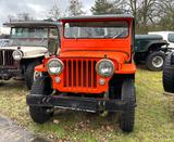 Jeep Willys CJ2A - Jeep Willys Oldtimer mit Benzin-Antrieb: Geländewagen