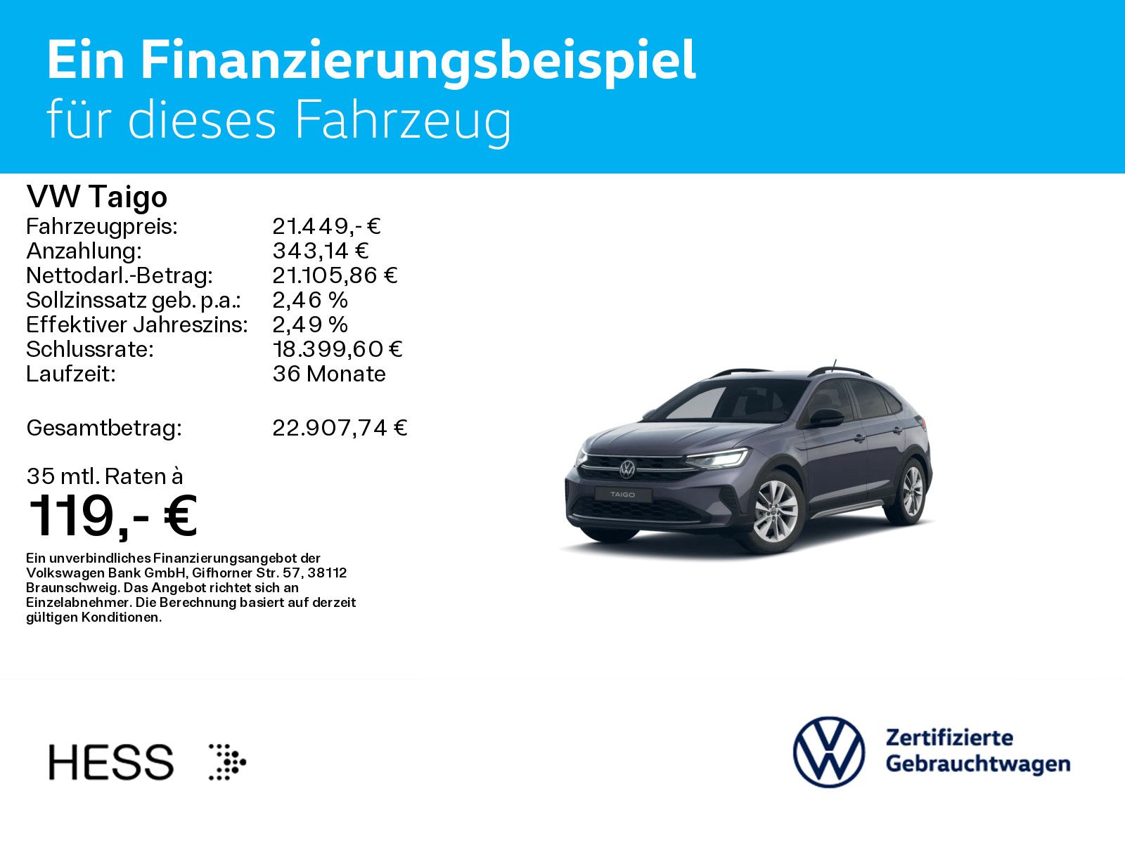 Volkswagen Taigo - Bild 2