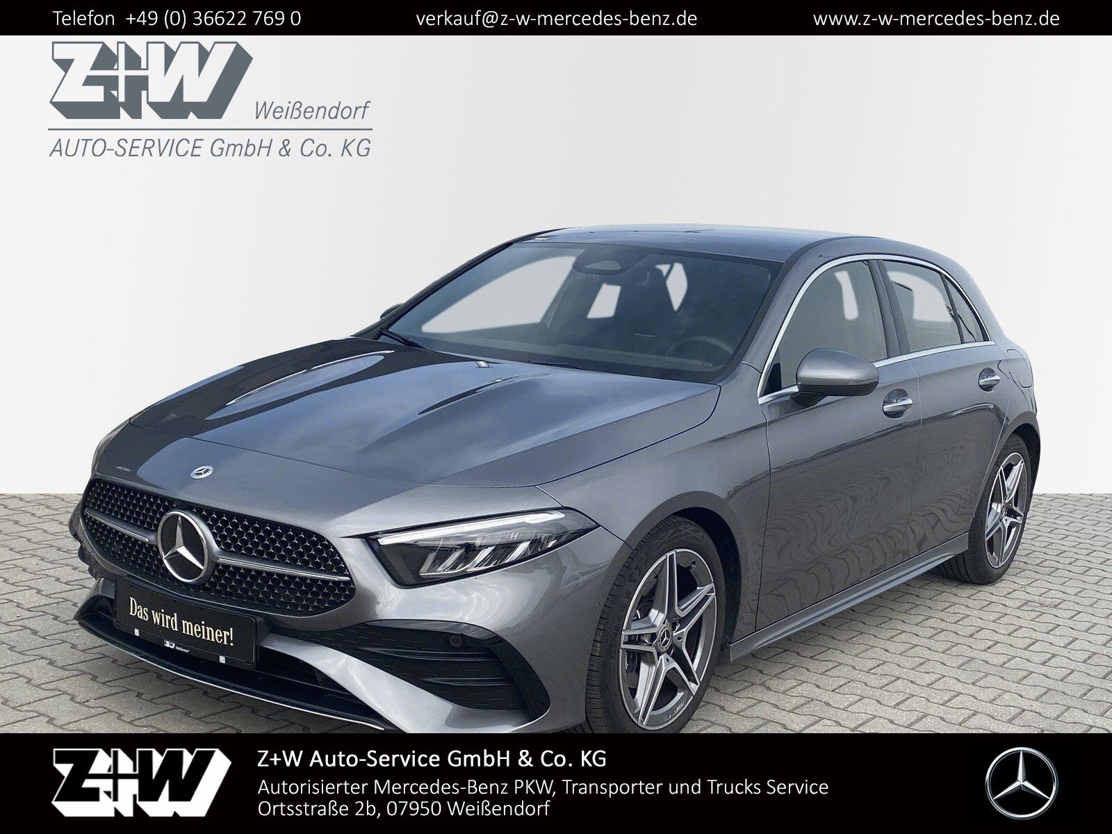 Mercedes-Benz A 200 Kompaktlimousine AMG*NAVI*RFK*MOUNTAINGRAU