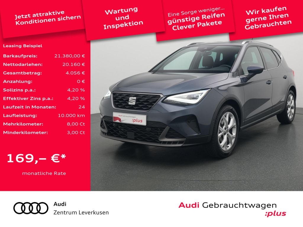 Seat Arona 1.0 TSI FR NAVI ACC KAMERA LED SHZ PDC KLI