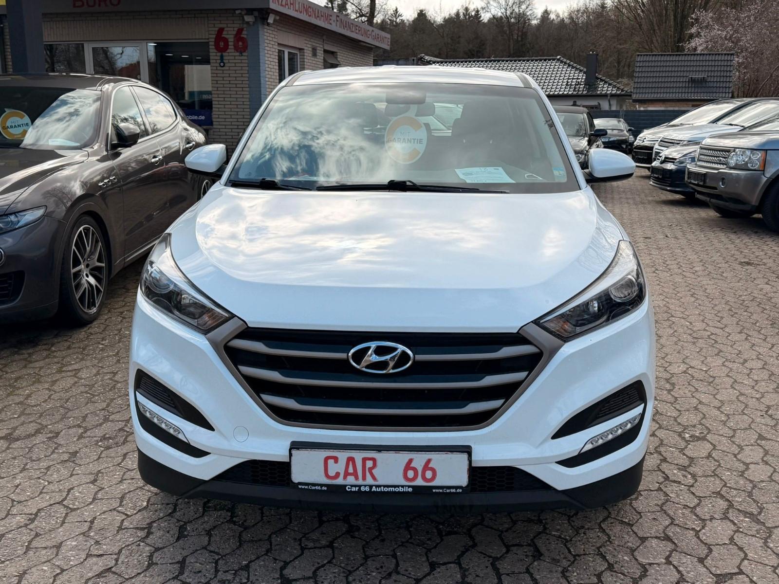 Hyundai Tucson blue Classic 2WD / Sauber /
