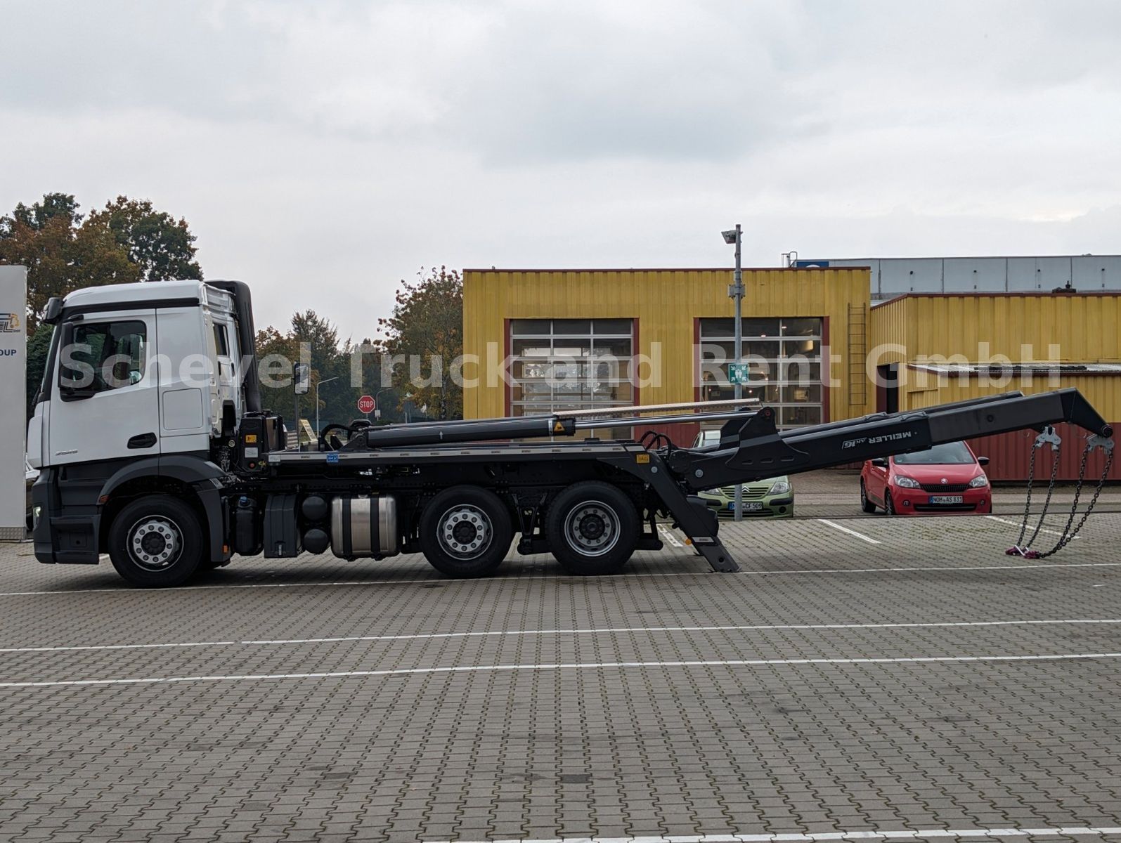 Fahrzeugabbildung Mercedes-Benz Actros 5 2545 6x2/4 Absetzkipper MEILLER AK16.T