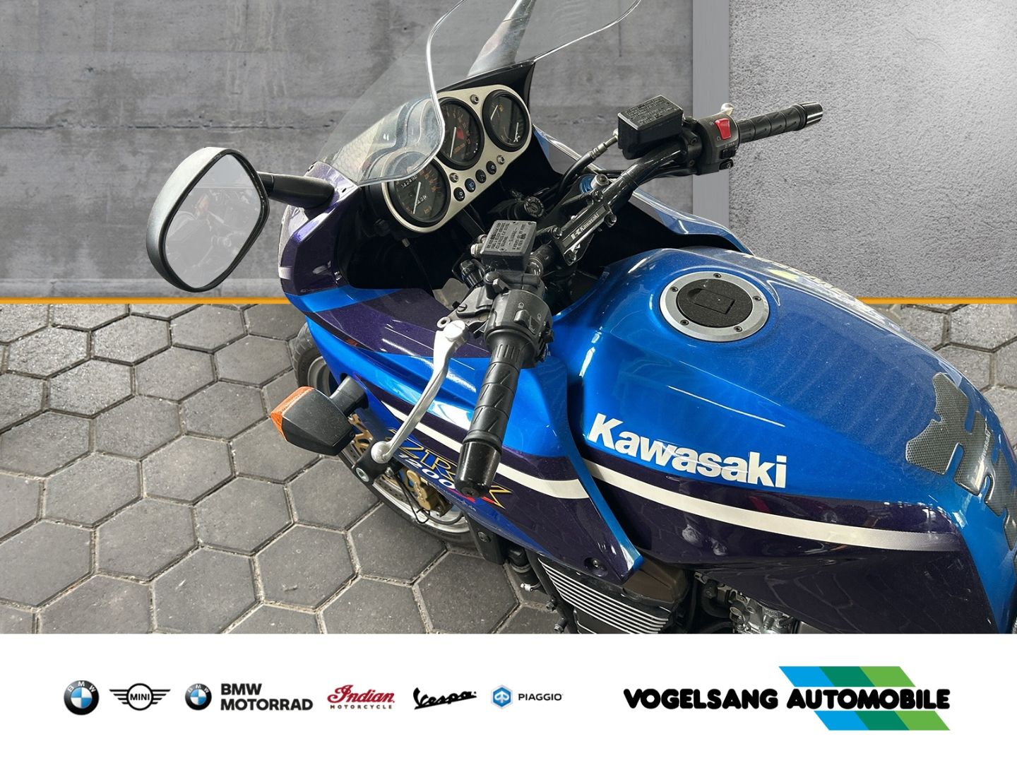 Fahrzeugabbildung Kawasaki ZRX 1200 S Akrapovic Endschalldämpfer