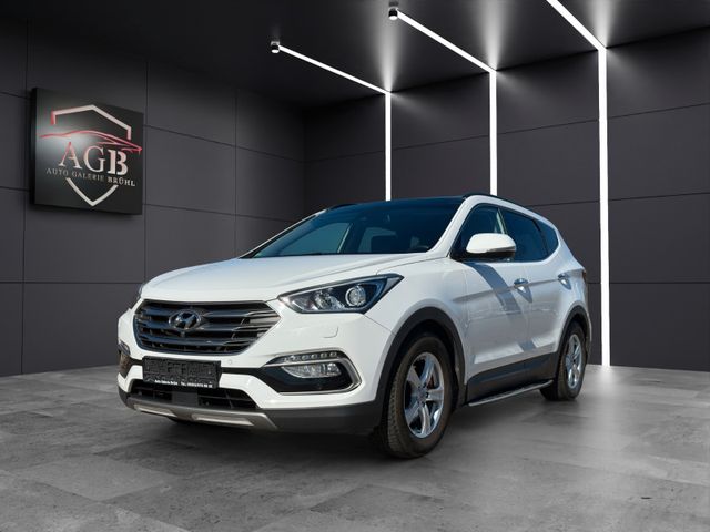 Hyundai Santa Fe blue Premium 4WD*Navi*Xenon*ACC*Bluet*