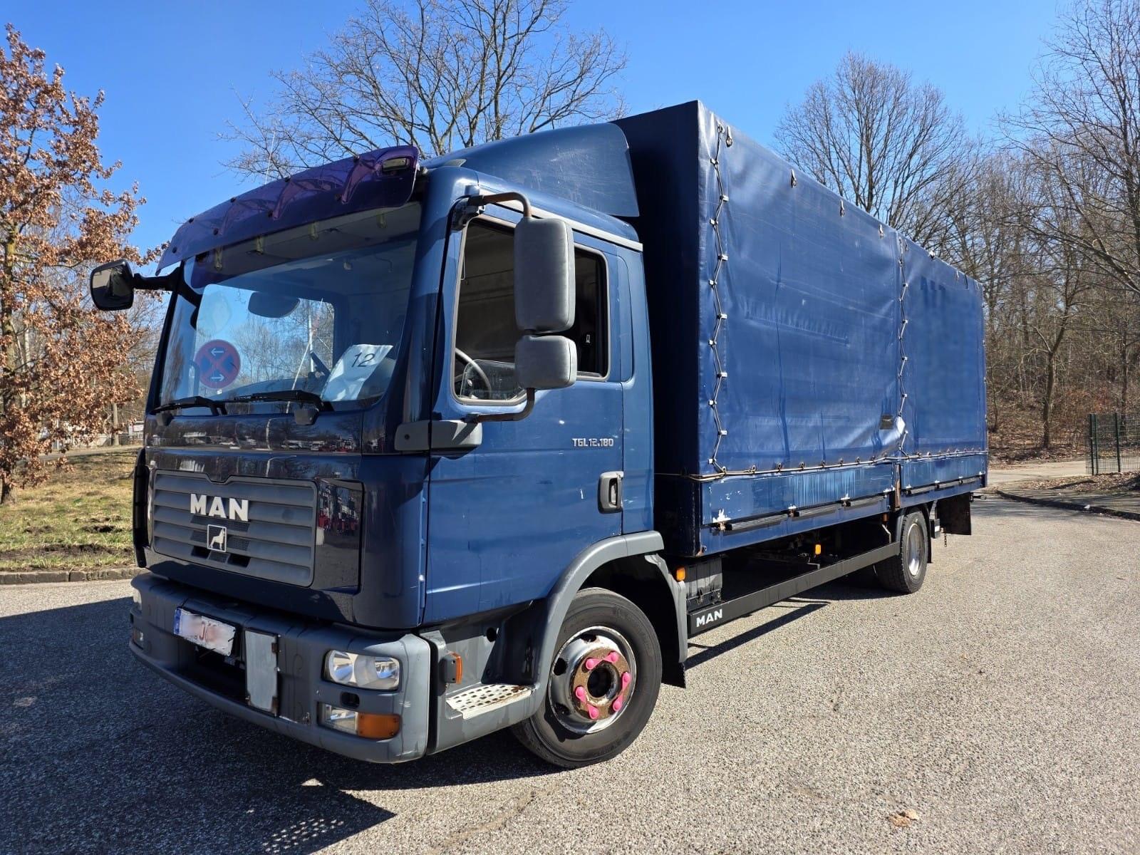 MAN TGL 12.180 PRITSCHE PLANE/LBW/KLIMA
