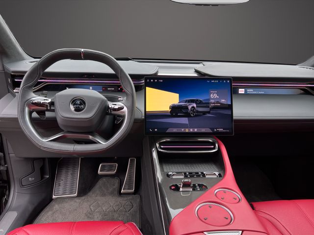 Fahrzeugabbildung Lotus Eletre R KEF rotes Leder sehr selten