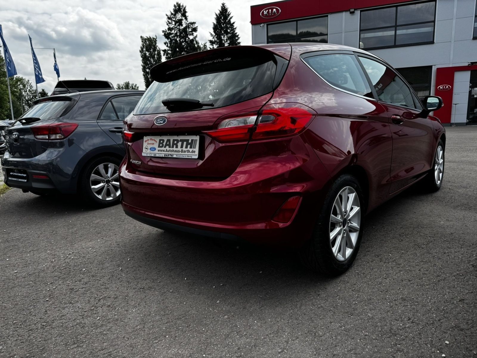Fahrzeugabbildung Ford Fiesta Titanium, Alus,Klima,NSW