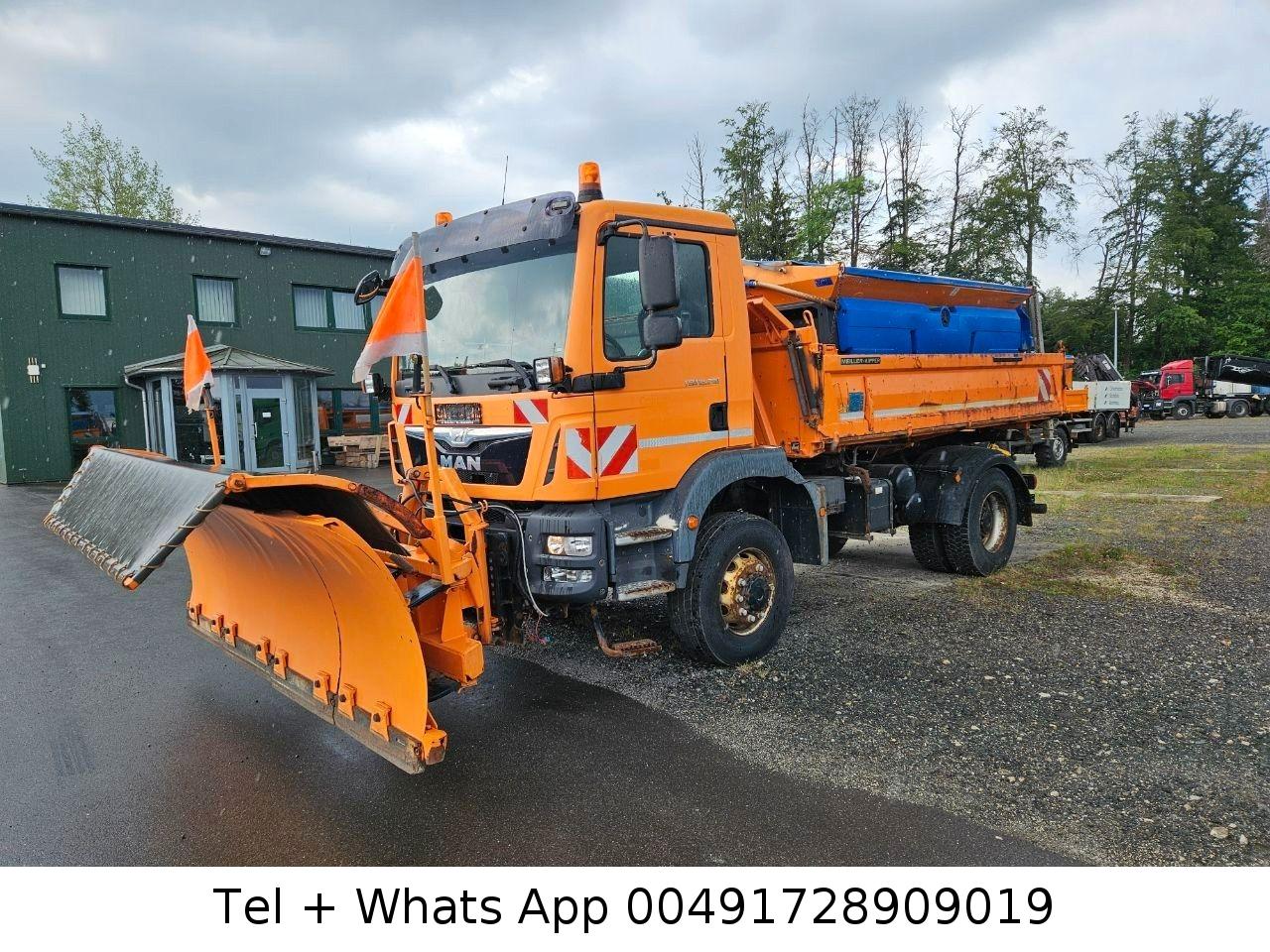 MAN TGM 18.290 4X4 Meiler Kipper Winterdienst