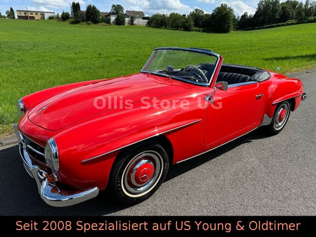 Mercedes-Benz 190 SL W121 Hardtop Notsitz, viel Sonderzubehör