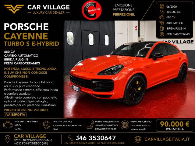 PORSCHE Porsche Cayenne Coupé 4.0 V8 Turbo S E-Hybrid
