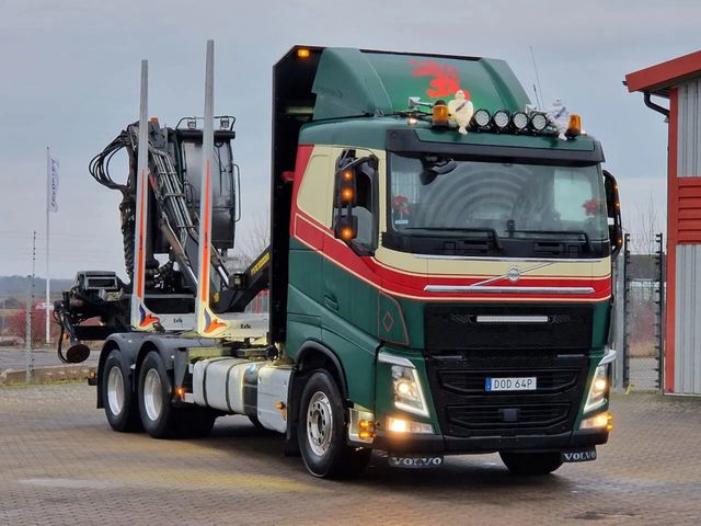 Volvo FH 13.540 6x4 - HIAB / Loglift F125Z 80 Crane -