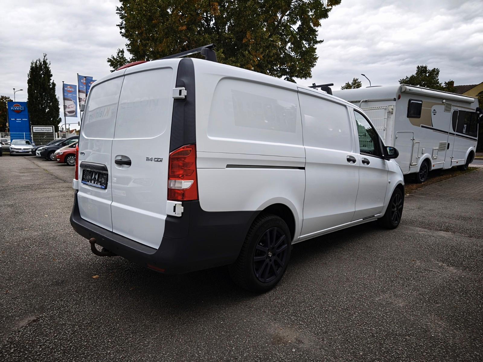 Mercedes-Benz Vito Kasten 114 CDI lang + Klima+Ahk+Regale+PDC