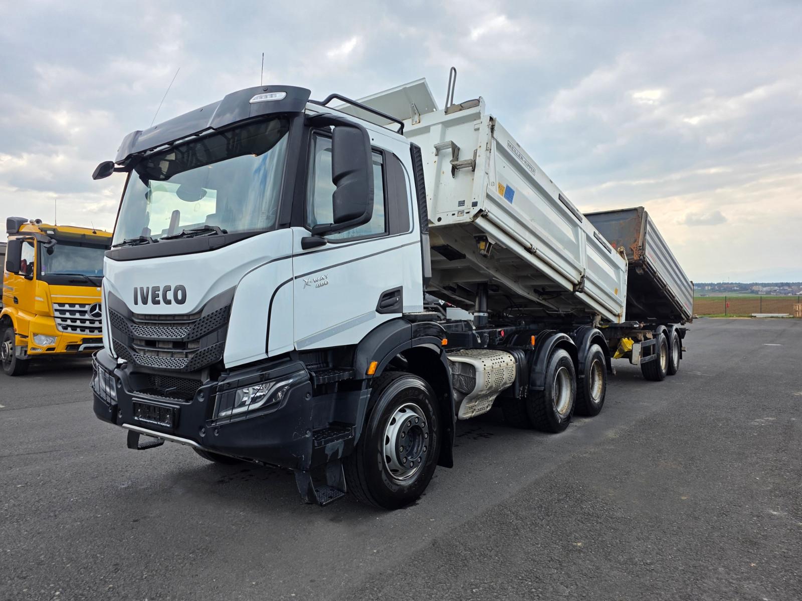 Iveco AD300XZ X-Way 480 6x4 Meiller Kipper Bordmatic