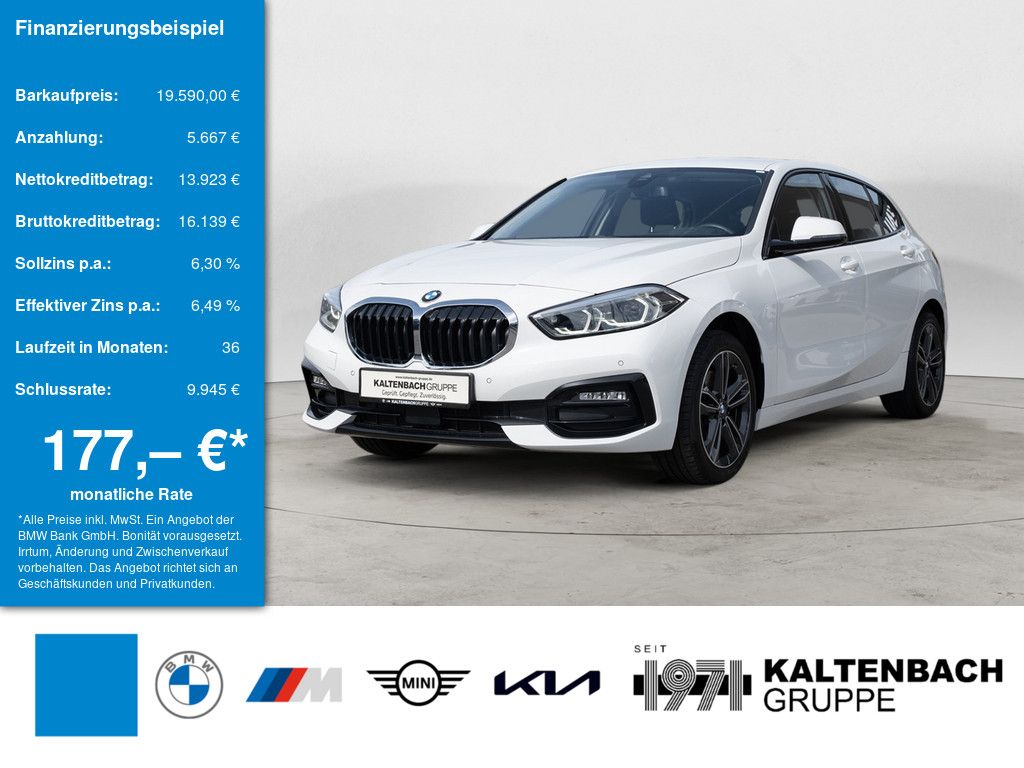 BMW 118i Sport Line HUD LED W-LAN NAVI SHZ PDC KLIMA