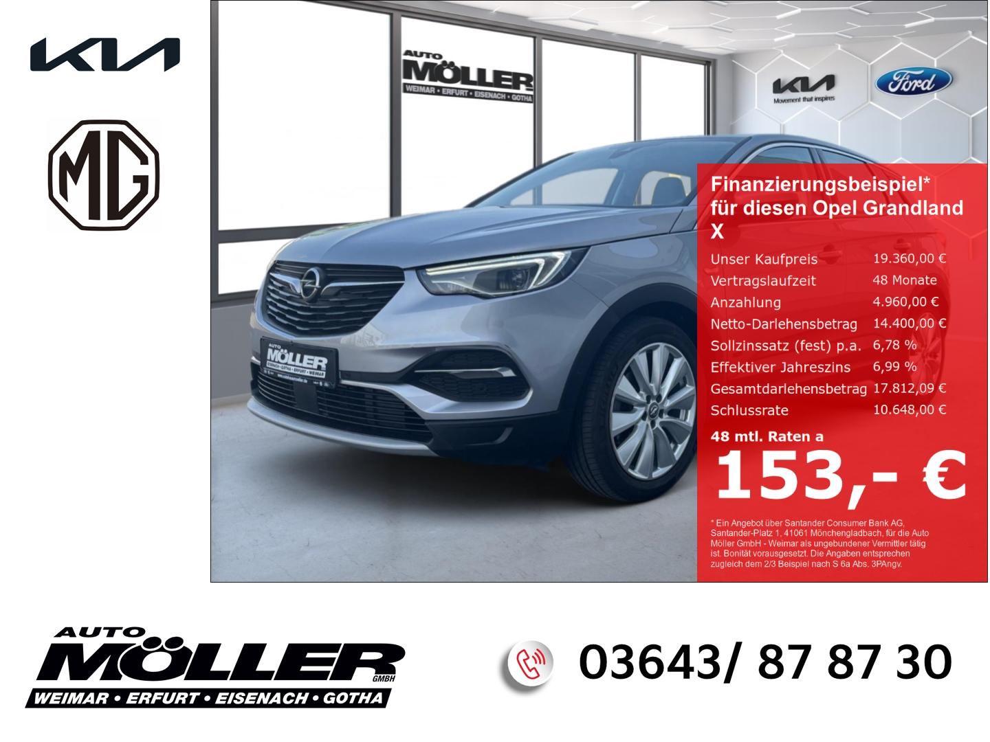 Opel Grandland X 1.6T PHEV Innovation Navi Kamera LED