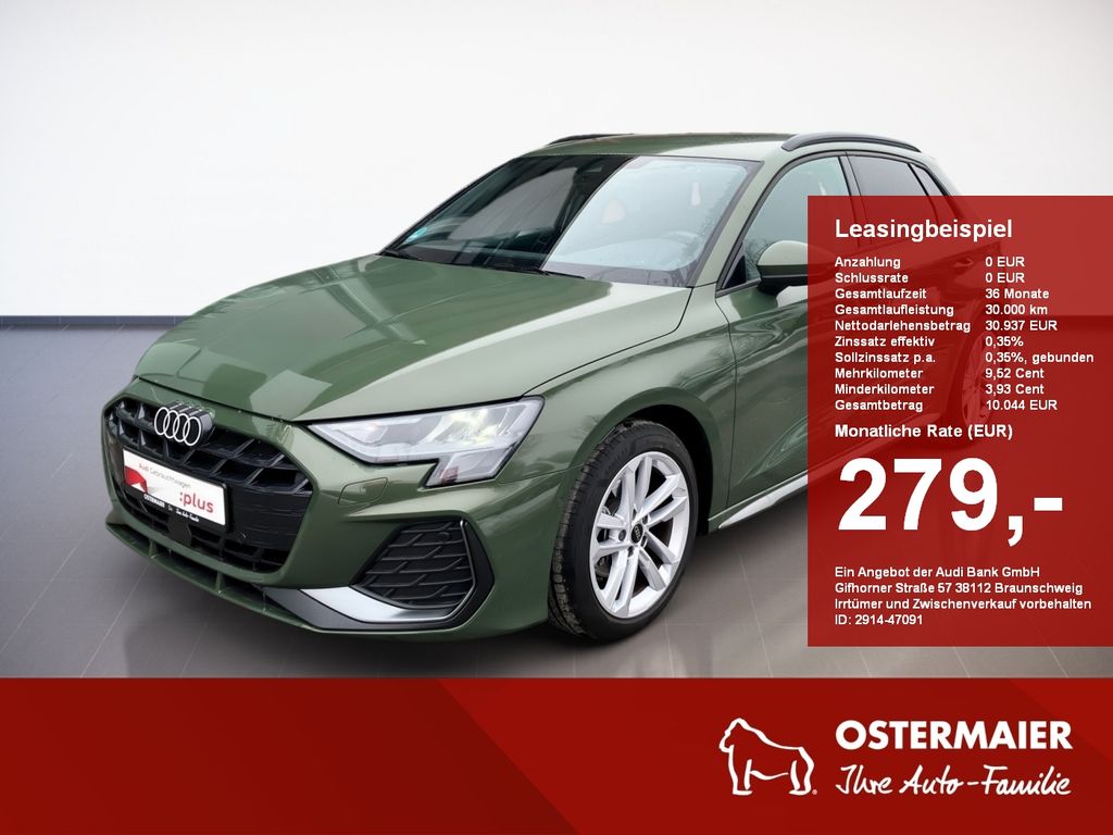 A3 Sportback S-LINE 30 TFSI S-TRONIC ACC.VIRTUAL