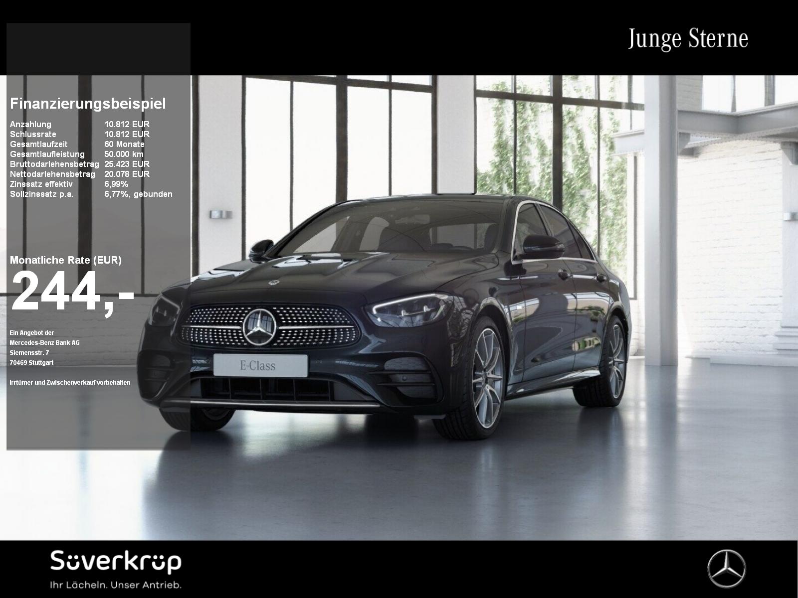 Mercedes-Benz E 300 de 4M AMG WIDE AHK DISTR KAMERA SPUR PDC