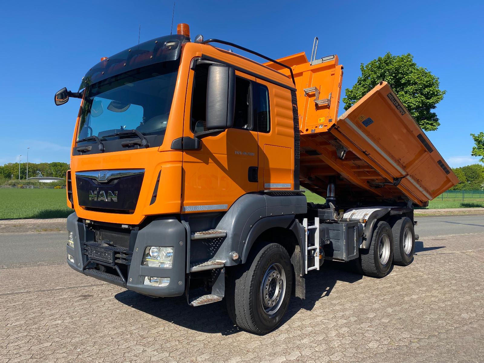 MAN TGS 26.500 6x4 Meiller Bordmatik Retarder