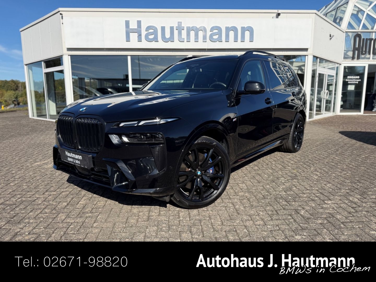 BMW X7 2024, 3.0D dīzelis, Automāts, SUV/Apvidus, Melns — Latvijā