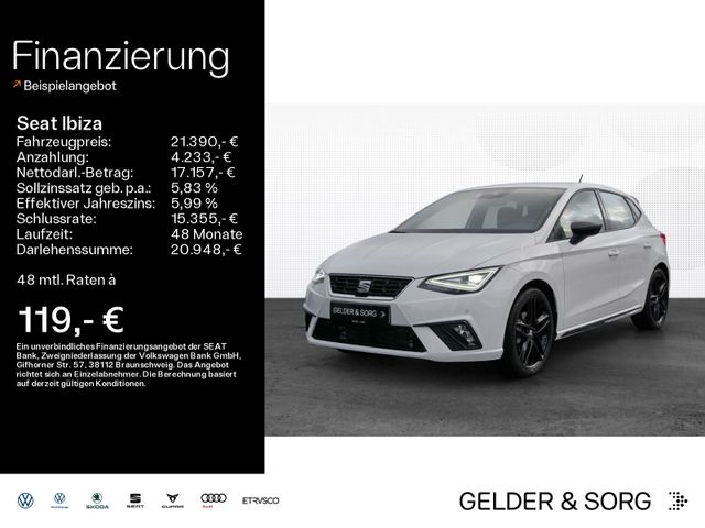 Seat Ibiza FR TSI BlackEdition*18Zoll*RFK*LED*ACC*Nav