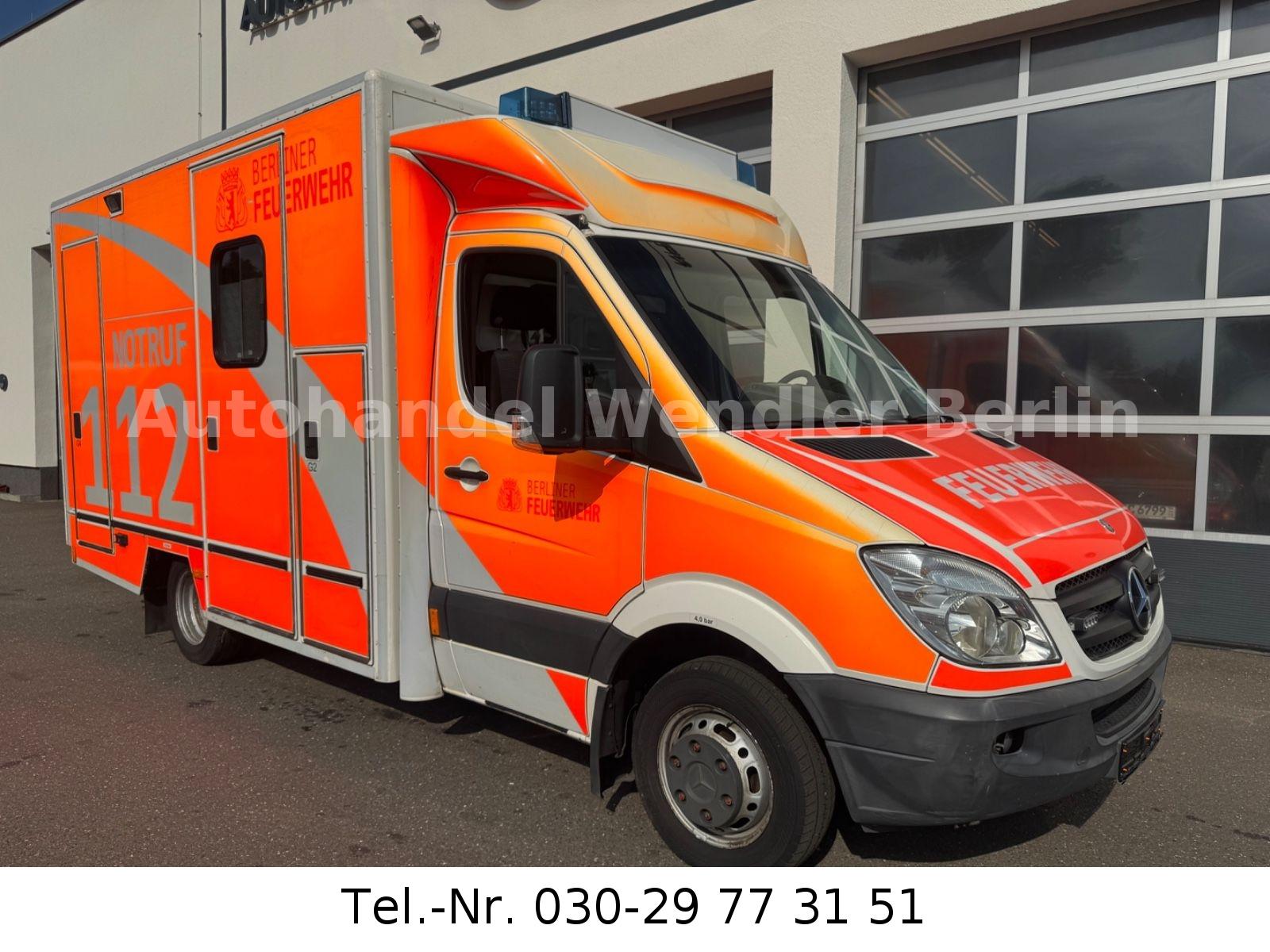 Mercedes-Benz Sprinter 516 CDI RTW Fahrtec mit Trage + Sessel
