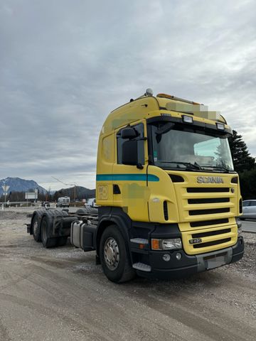 Scania R420 6X2 gelenkte Achse