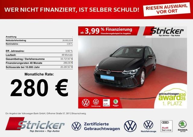 Volkswagen Golf GTI 2.0TSI DSG 280,-ohne Anzahlung App-Conn